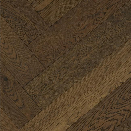 WildOak Herringbone Engineered Timber | 888x148x14/3mm | French Grey - Alpha Flooring World