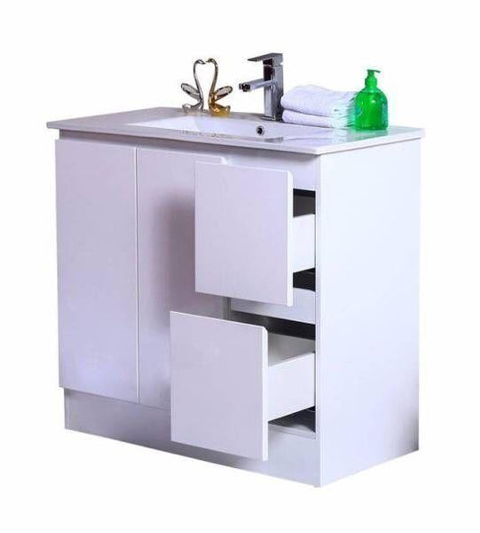 Freestanding Bathroom Vanity | 900x360x850mm - Global Builders Warehouse