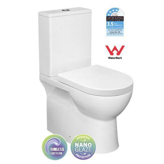 T6016 — Back to Wall RIMLESS Toilet Suite - Global Builders Warehouse