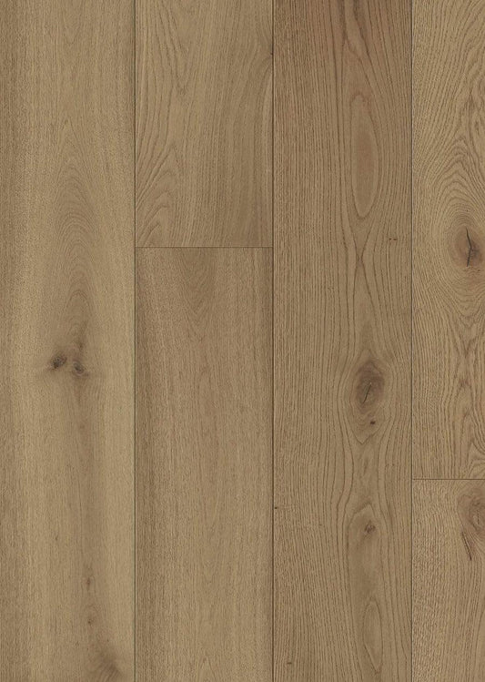 Lux Oak 5G Engineered Timber Floor | 1900x1905x14/3.5mm | Latte - Global Builders Warehouse