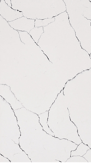 Platinum Sistina Bianco Quartz Polished Stone Slab | 3100x1600x20mm - Global Builders Warehouse