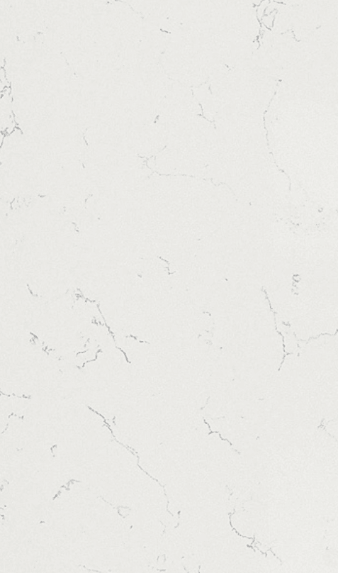 Premium Cararra White Quartz Polished Stone Slab | 3000x1500x20mm - Global Builders Warehouse