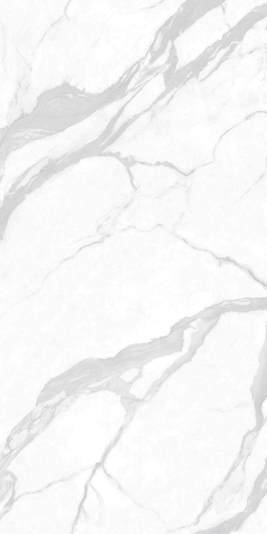 Sintered Stone | Large Format Slab Panel | 1200x2400x13.5mm | Calacatta Grey - Global Builders Warehouse